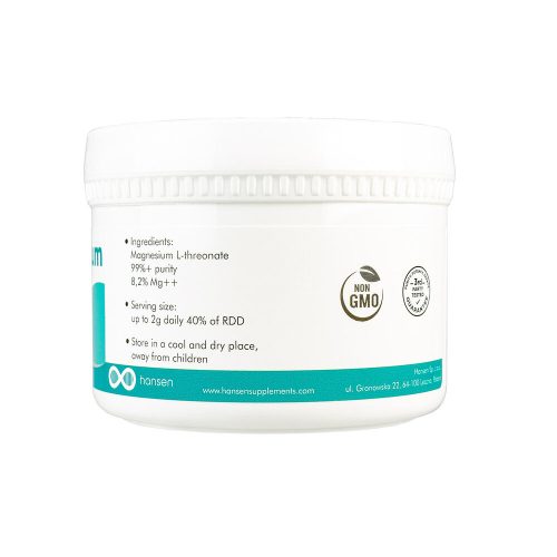 Hansen Pure Magnézium L-threonát por 100g
