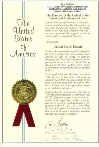 MRET-shield elektroszmog védő chip